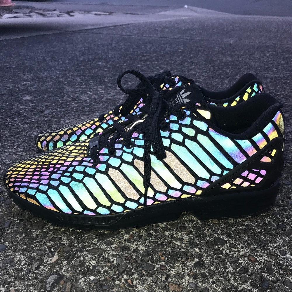 Adidas ZX Flux Xeno Black Reflective Shoe